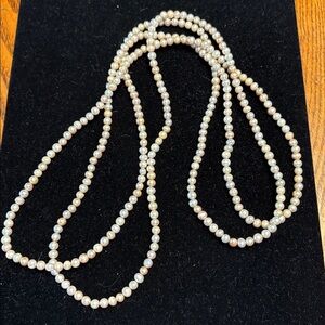 Chic Cream Pearl Necklace